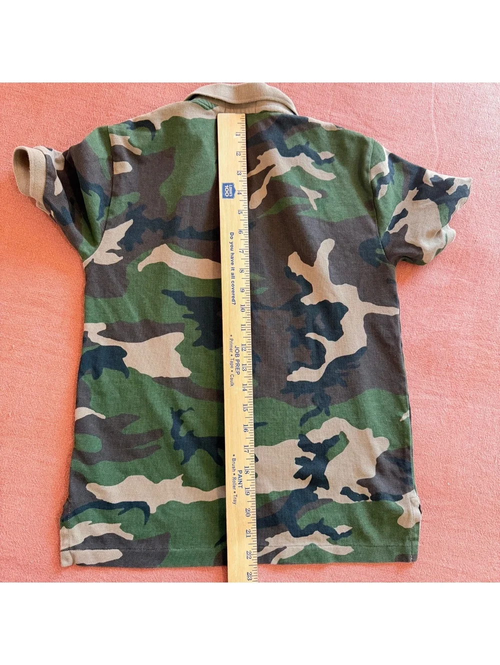 Polo Ralph Lauren Boys Camouflage Cotton Polo Shirt Size M (10-12)